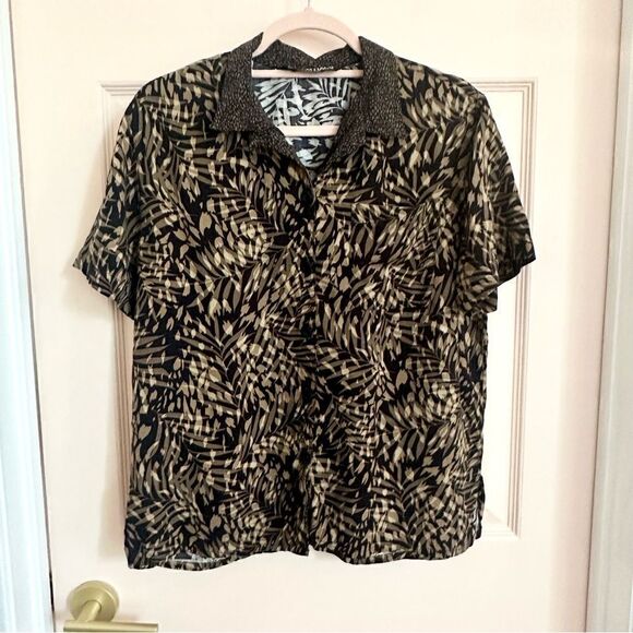 $5 SALE Brown and black Norton essentials top - Picture 1 of 4